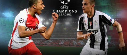 Liga Campionilor: AS Monaco - Juventus, echipele probabile şi date statistice